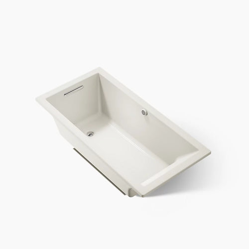 Kohler Underscore Bath With Bask Heated Surface 60 x 30-Inch Drop-In Bathtub