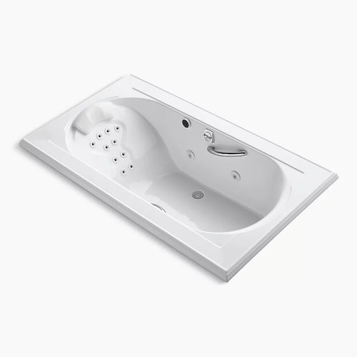 Kohler 72" x 42" drop-in heated whirlpool bath