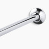 Kohler Curved shower rod - transitional design