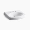 Pinoir® 22" oval wall-mount bathroom sink