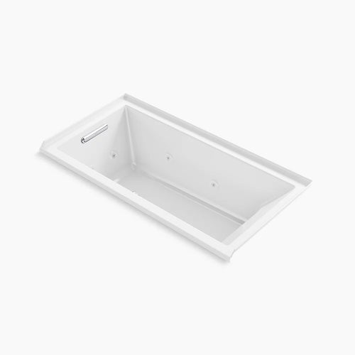 Kohler 60" x 30" drop-in/alcove heated whirlpool bath, left drain