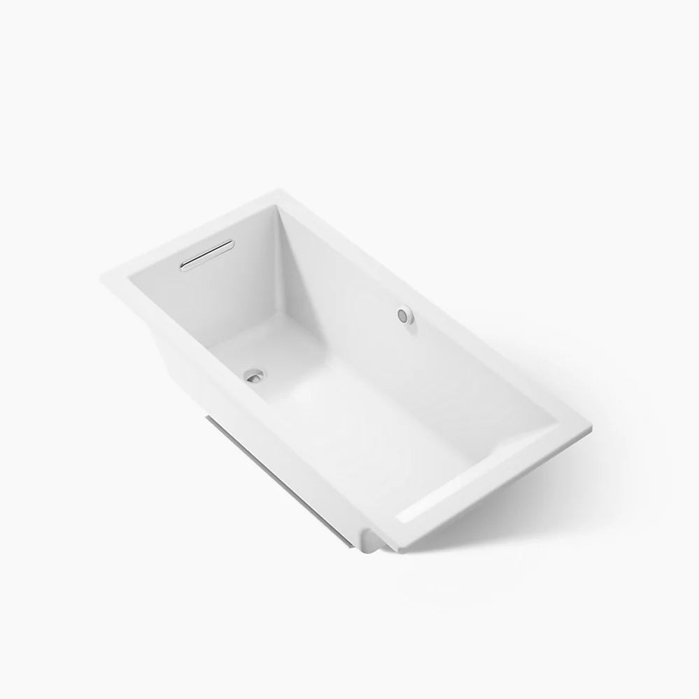Kohler Underscore Bath With Bask Heated Surface 60 x 30-Inch Drop-In Bathtub