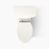 Corbelle® Tall ContinuousClean two-piece elongated toilet with skirted trapway, 1.28 gpf