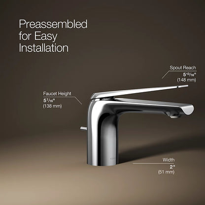Avid® Single-handle bathroom sink faucet, 0.5 gpm