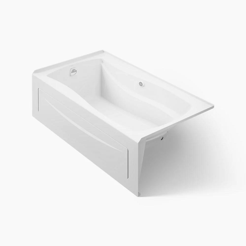 Kohler Mariposa 66" x 36" Alcove whirlpool with alcove, left drain