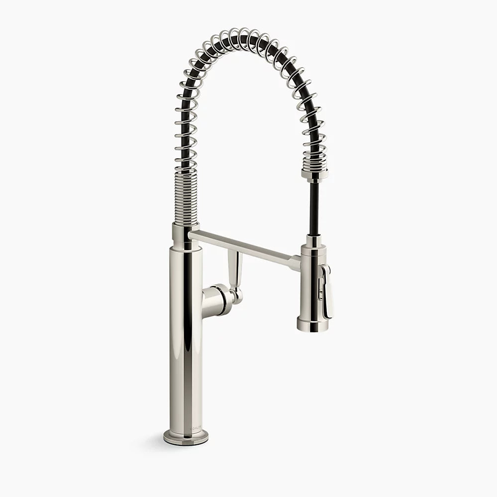 Kohler Semi-professional kitchen sink faucet with two-function sprayhead