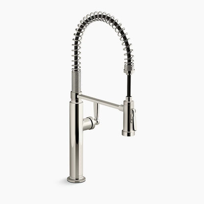 Kohler Semi-professional kitchen sink faucet with two-function sprayhead