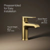 Kohler Hint® Single-handle bathroom sink faucet, 1.2 gpm