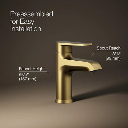 Kohler Hint® Single-handle bathroom sink faucet, 1.2 gpm