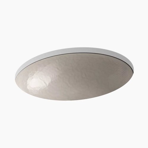 Whist®19" oval wall-mount/undermount bathroom sink, no overflow