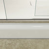 Kohler Levity Sliding shower door, 74" H x 43-5/8 - 47-5/8" W, with 1/4" thick Crystal Clear glass