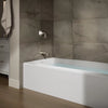 Kohler Avec 72" x 36" alcove bath, left drain