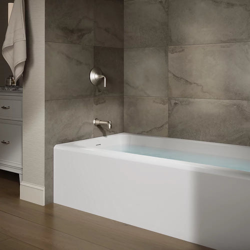 Kohler Avec 72" x 36" alcove bath, left drain