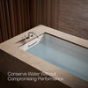 Kohler Deck-mount bath faucet handle trim with Lever design