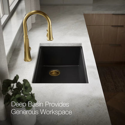 Kohler Billings 29-1 Single-bowl 1/2-Inch Undermount Kitchen Sink