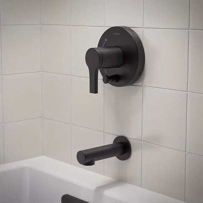 Kohler Rite-Temp® bath and shower trim kit with push-button diverter, 1.5 gpm