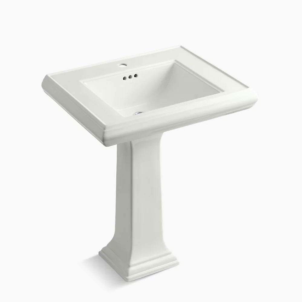 Kohler 27-1/4" rectangular pedestal bathroom sink