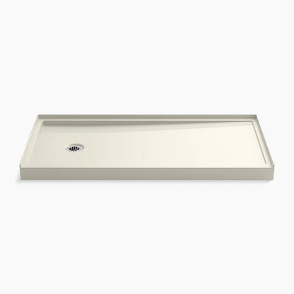 Kohler 60" x 30" alcove shower base, left drain