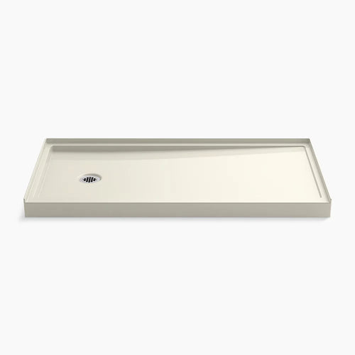 Kohler 60" x 30" alcove shower base, left drain