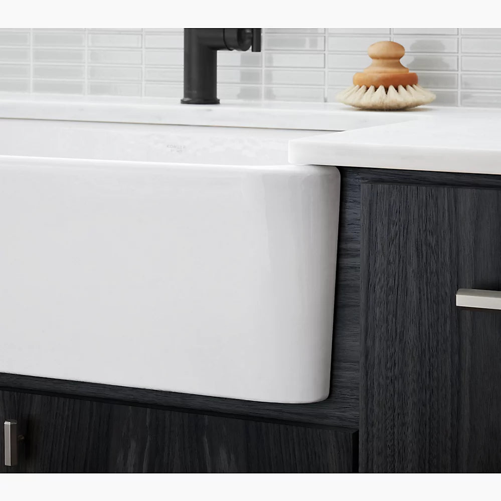 Kohler 34" undermount single-bowl farmhouse kitchen sink