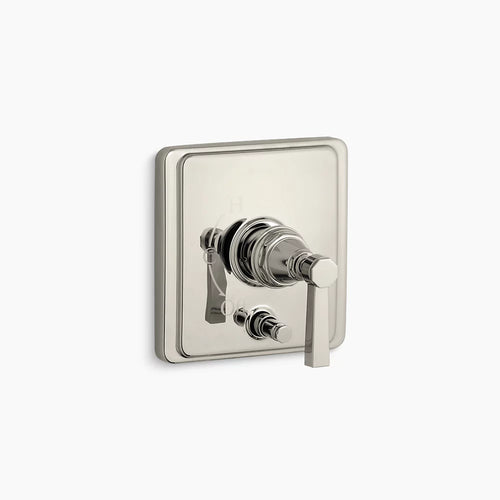 Kohler Rite-Temp® valve trim with push-button diverter and lever handle