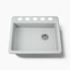 Kohler Riverby® 25" undermount single-bowl kitchen sink