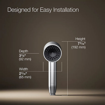 Kohler Iconic single-function handshower, 1.75 gpm