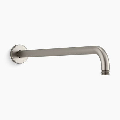 Kohler 19" wall-mount single-function rainhead arm and flange