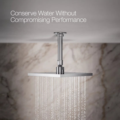 Kohler Square 8" single-function rainhead, 1.75 gpm