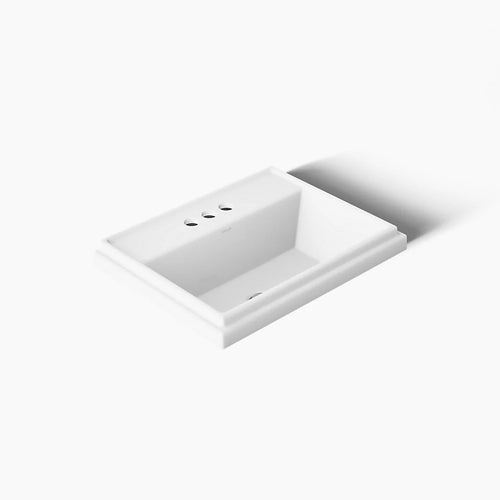 Kohler 21-3/4" rectangular drop-in bathroom sink