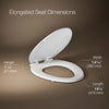 Kohler Ridgewood® Quiet-Close™ elongated toilet seat