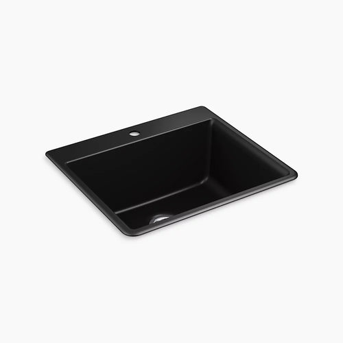 Kohler 25" top-/undermount single-bowl kitchen sink