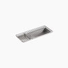 Kohler 22" undermount single-bowl kitchen sink