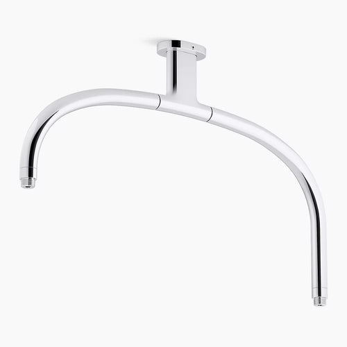 Kohler Ceiling-mount single-function dual rainhead arm