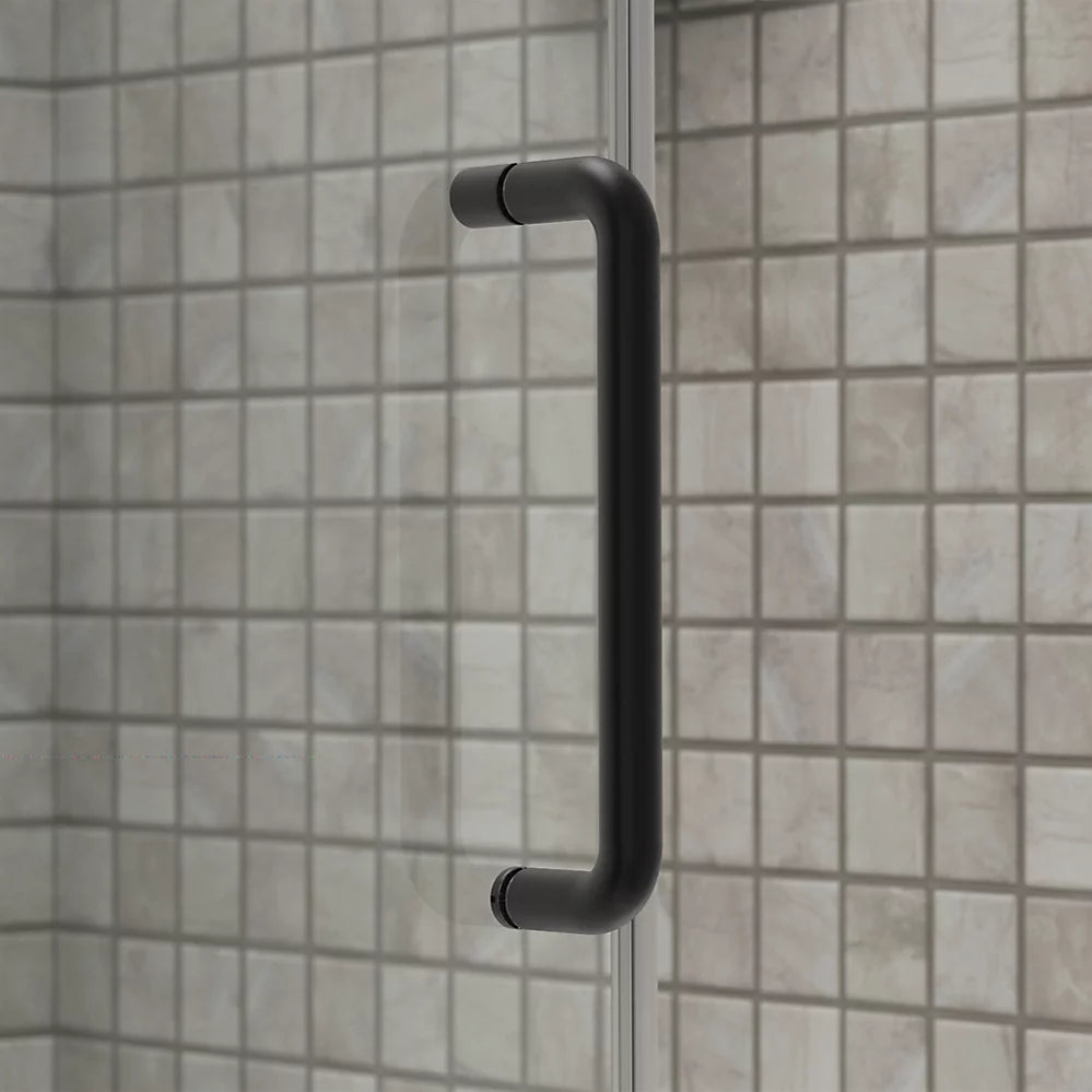 Kohler Sliding shower door, 75-1/2" H x 44-1/4 - 47-5/8" W, with heavy 5/16" thick Crystal Clear glass
