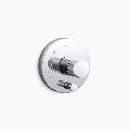 Kohler Rite-Temp® valve trim with Oyl handle and diverter