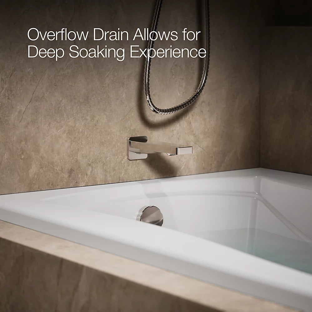 Kohler Mariposa 72" x 36" Alcove bath, left drain