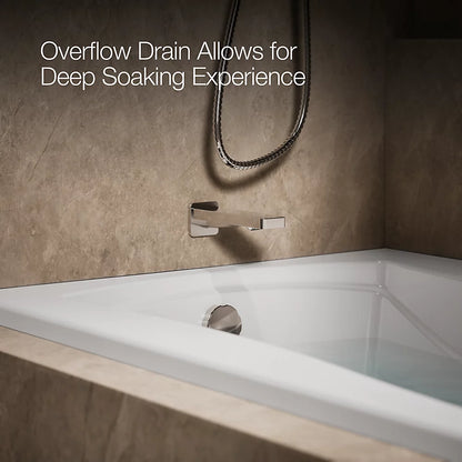 Kohler Mariposa 72" x 36" Alcove bath, left drain