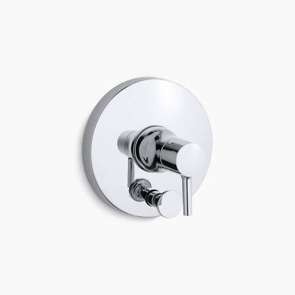 Kohler Rite-Temp® valve trim with push-button diverter
