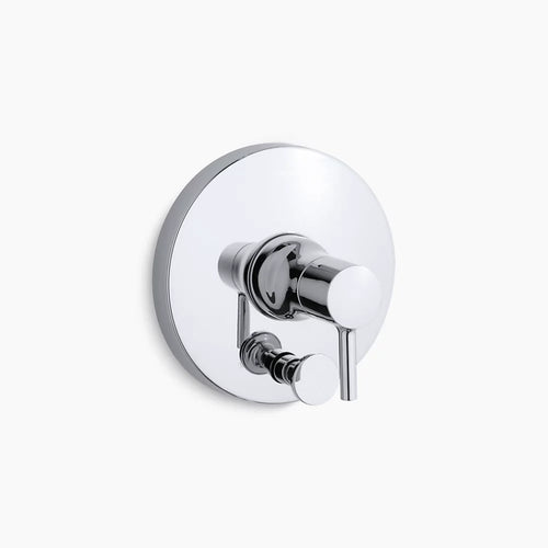 Kohler Rite-Temp® valve trim with push-button diverter