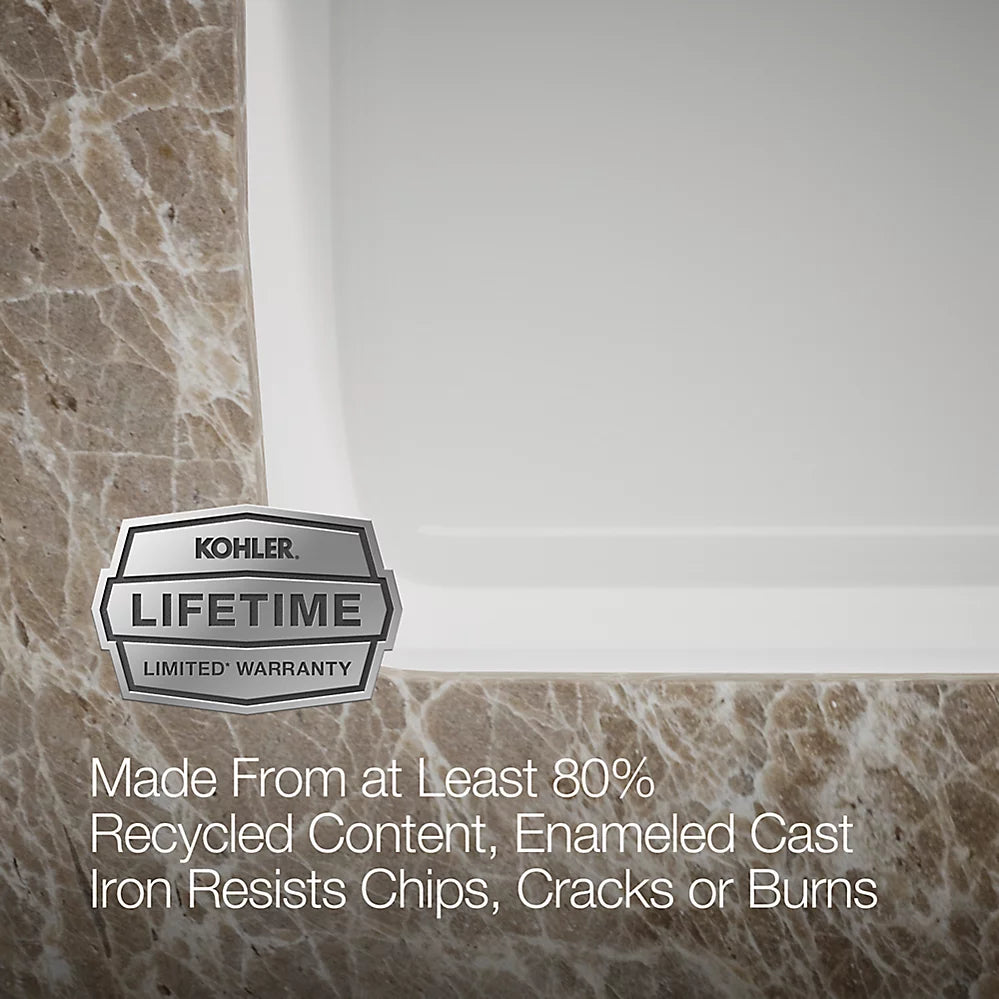 Kohler Cape Dory® 33" undermount single-bowl kitchen sink