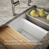 Kohler Riverby® 33" undermount double-bowl workstation kitchen sink