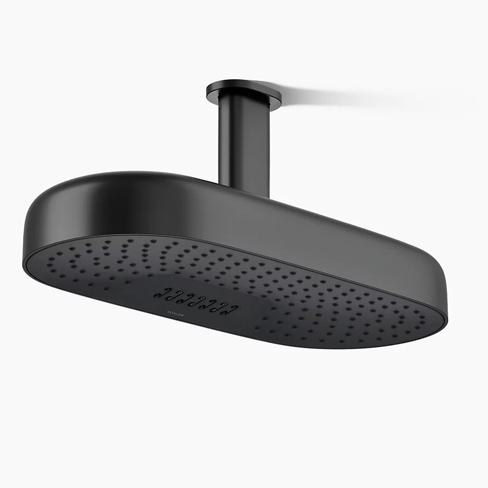 Kohler Oblong 18" two-function rainhead, 2.5 gpm
