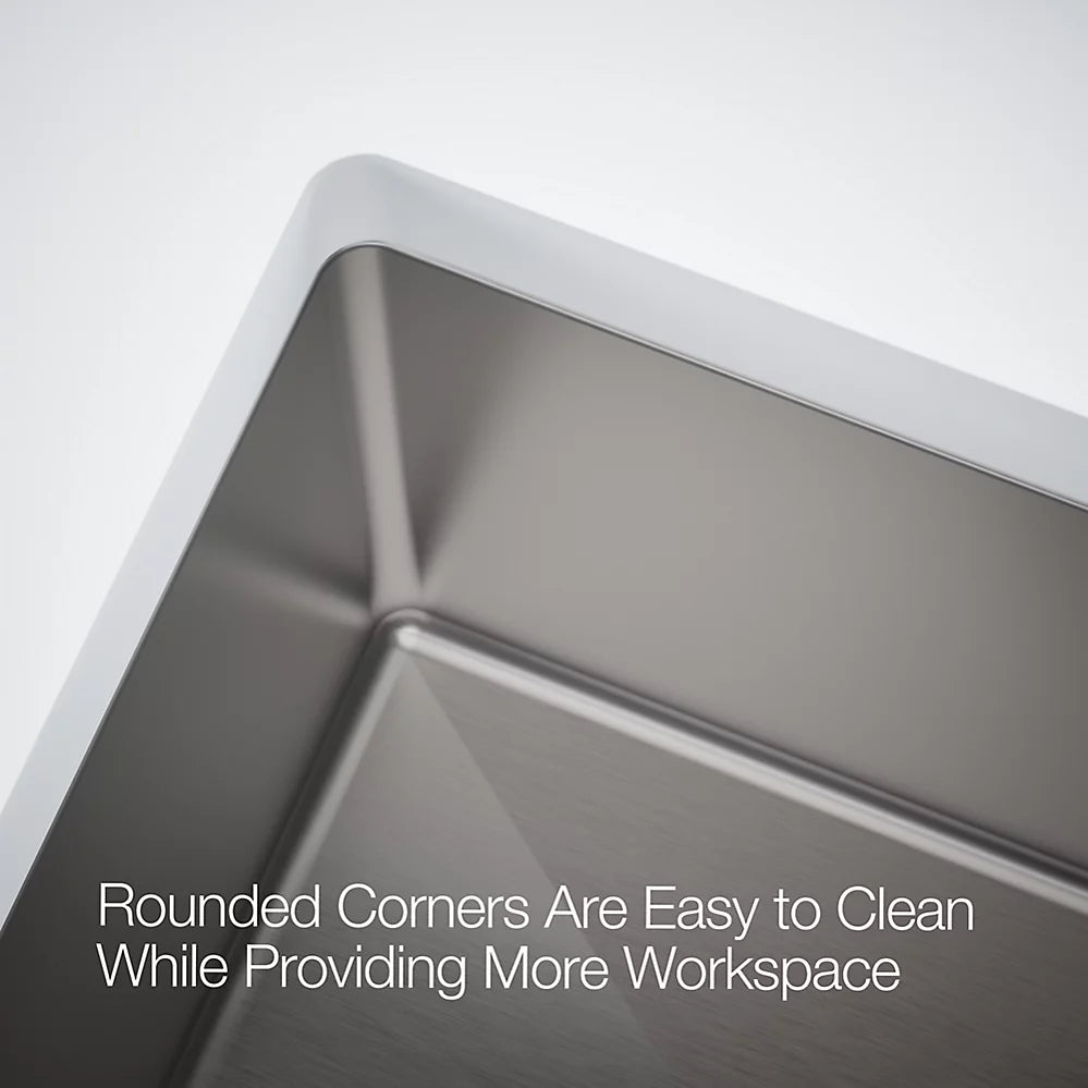 Kohler Strive® 23" undermount single-bowl workstation kitchen sink