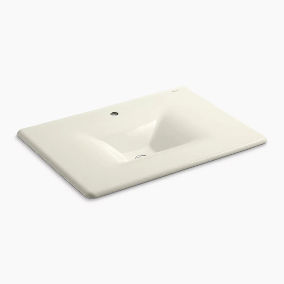 Kohler 31" Enameled cast iron vanity top with integrated rectangular sink