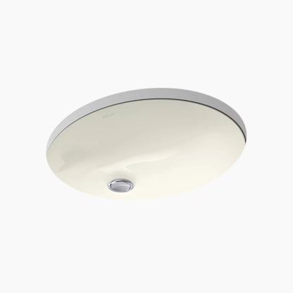 Kohler 17" oval undermount bathroom sink