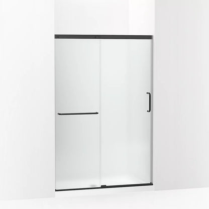 Kohler Sliding shower door, 70-1/2" H x 44-1/4 - 47-5/8" W, with 1/4" thick Frosted glass
