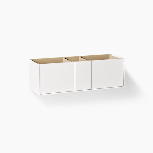 Kohler Jute Cabinet 60-Inch Wall-Hung Double-Sink Bathroom Vanity