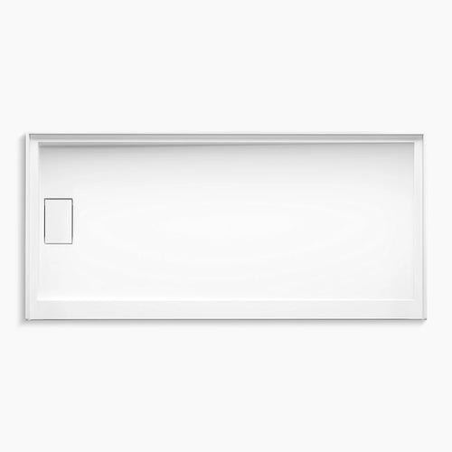 Kohler 72" x 34" alcove shower base, left drain