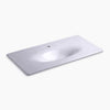 Kohler 43" Enameled cast iron vanity top with integrated oval sink